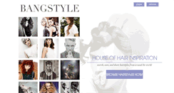 Desktop Screenshot of bangstyle.com